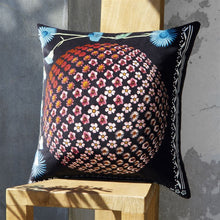Indlæs billede til gallerivisning Christian Lacroix Cosmos Eden Multicolore Cushion on chair