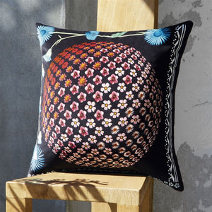 Christian Lacroix Cosmos Eden Multicolore Cushion on chair