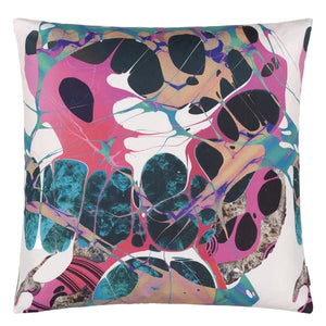 Lacroix Paradise Flamingo Cushion, by Christian Lacroix Reverse
