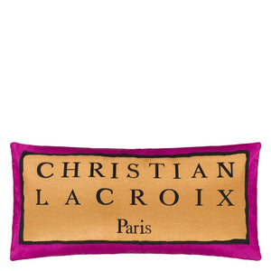 Christian Lacroix Couture! Rose Torero Cushion Front