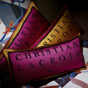 Christian Lacroix Couture! Rose Torero Cushions