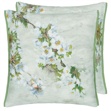 Designers Guild Fleur D'Assam Platinum Cushion