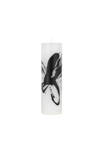 Abstract Flowers Wax Altar Candles, ø7x24cm