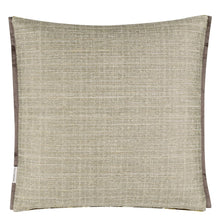 Load image into Gallery viewer, Manipur Ochre Velvet Cushion reverse, by Designers Guild