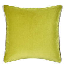 Load image into Gallery viewer, Varese Lime &amp; Fir Cushion front, by Designers Guild
