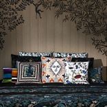Load image into Gallery viewer, Christian Lacroix Dame Nature Printemps Cushion with other Christian Lacroix cushions