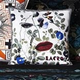 Christian Lacroix Dame Nature Printemps Cushion on sofa