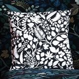 Load image into Gallery viewer, Christian Lacroix Dame Nature Printemps Cushion reverse on sofa