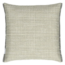 Load image into Gallery viewer, Manipur Jade Velvet Cushion reverse, by Designers Guild