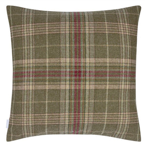 Hardwick Plaid Woodland Cushion, by Ralph Lauren