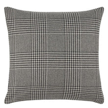 Indlæs billede til gallerivisning Dudley Black and White Glen Plaid Cushion, by Ralph Lauren