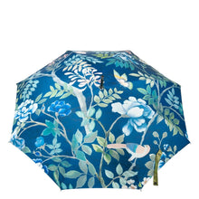 Load image into Gallery viewer, Designers Guild Porcelaine de Chine Indigo Umbrella Top View