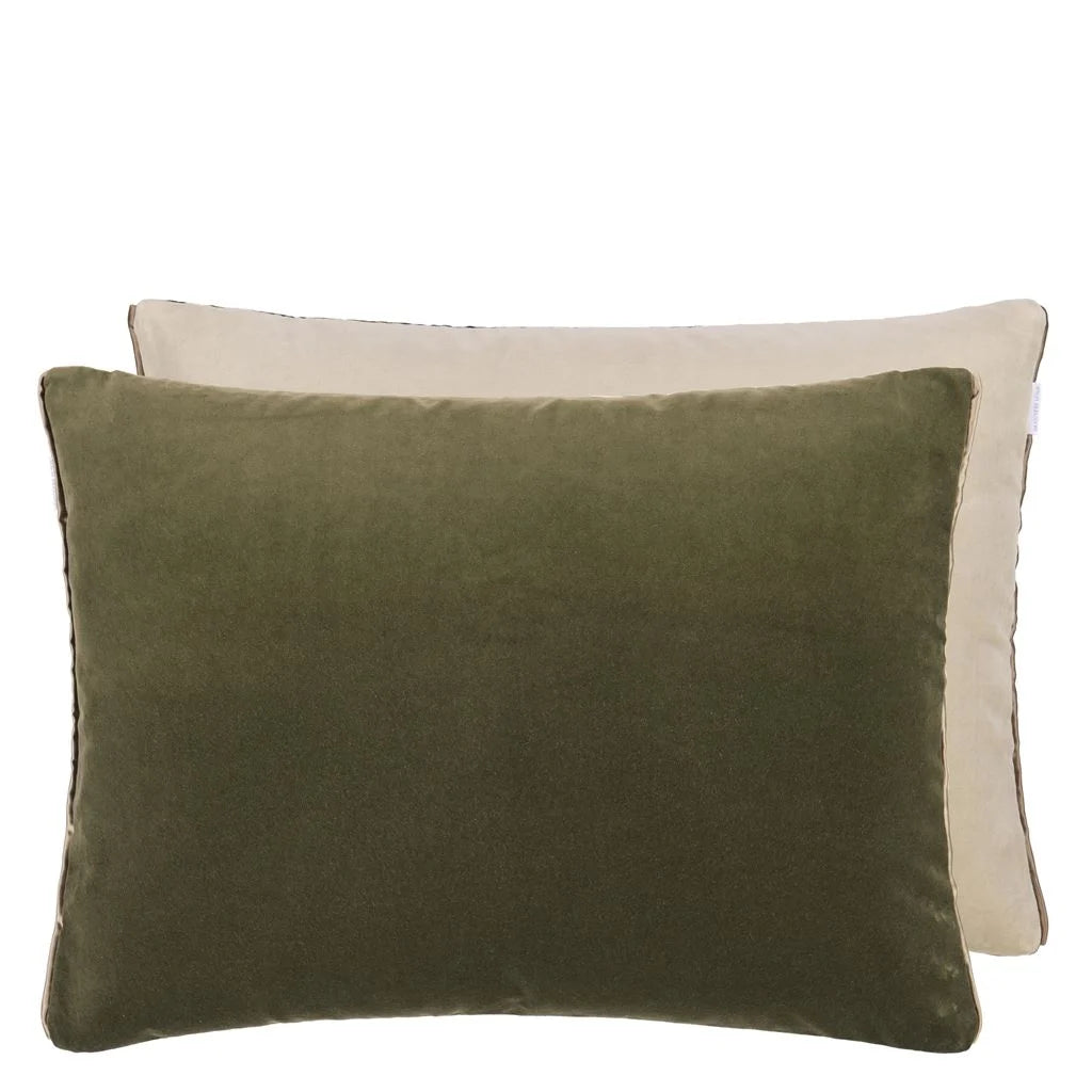 Cassia Fern & Pear Cushion, by Designers Guild