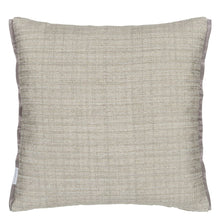 Indlæs billede til gallerivisning Manipur Fuchsia Velvet Cushion reverse, by Designers Guild
