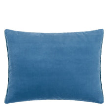 Load image into Gallery viewer, Designers Guild Cassia Denim &amp; Zinc Cushion Front