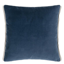 Load image into Gallery viewer, Varese Prussian &amp; Grass Cushion front, by Designers Guild