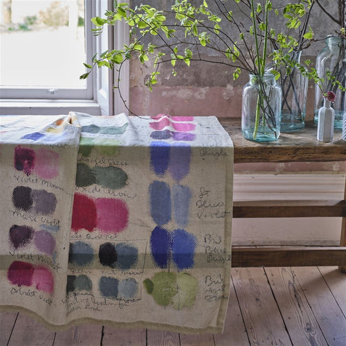 Mixed Tones Canvas Throw, by John Derian for Designers Guild