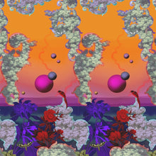 Load image into Gallery viewer, Christian Lacroix Novafrica Sunset Scene 2 Tangerine Wallpaper Mural