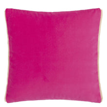 Load image into Gallery viewer, Varese Fuchsia &amp; Malachite Cushion front, by Designers Guild