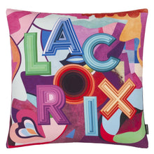 Load image into Gallery viewer, Lacroix Palette Multicolour Cushion, by Christian Lacroix Reverse