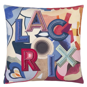 Lacroix Palette Multicolour Cushion, by Christian Lacroix Front