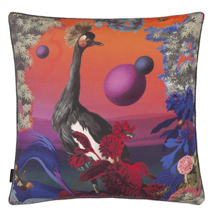 Novafrica Sunset Tangerine Cushion, by Christian Lacroix Front