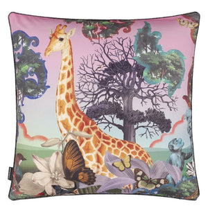 Novafrica Sunrise Flamingo Cushion, by Christian Lacroix Front