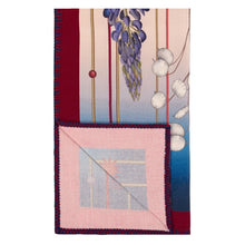 Load image into Gallery viewer, Amytis Indigo Throw, by Christian Lacroix Reverse