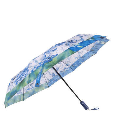 Designers Guild Kyoto Flower Indigo Compact Umbrella