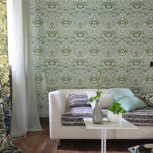 Karakusa Wallpaper, by Designers Guild