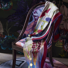 Indlæs billede til gallerivisning Amytis Indigo Throw, by Christian Lacroix on Chair