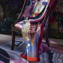 Load image into Gallery viewer, Amytis Indigo Throw, by Christian Lacroix on Chair