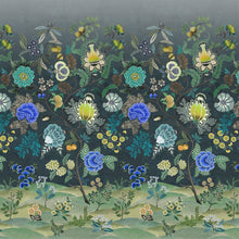 Load image into Gallery viewer, Brocart Décoratif Mural Wallpaper, by Designers Guild Indigo