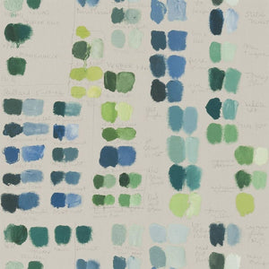 Mixed Tones Wallpaper, by John Derian