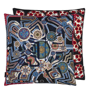 Omnitribe Azure Cushion, by Christian Lacroix