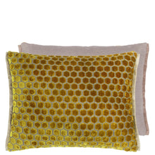 Load image into Gallery viewer, Designers Guild Jabot Mustard Velvet Cushion
