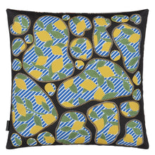 Load image into Gallery viewer, Lemon Pebbles Citron Cushion, by Christian Lacroix Front