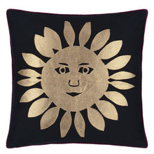 Load image into Gallery viewer, Christian Lacroix Hello Sunshine Gold Cushion Front