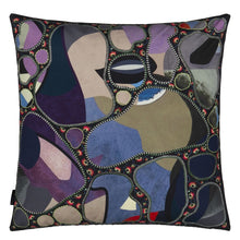 Load image into Gallery viewer, Christian Lacroix Gems Mix Agate Cushion Front
