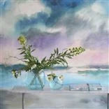 Indlæs billede til gallerivisning Designers Guild Paysage Marin Sky Mural Wallpaper