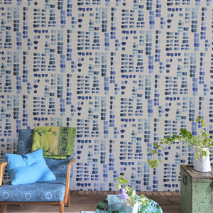 Mixed Tones Wallpaper, by John Derian