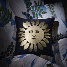 Load image into Gallery viewer, Christian Lacroix Hello Sunshine Gold Cushion on Bench