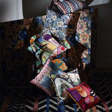 Load image into Gallery viewer, Jaipur Stripe Azure Cushion, by Christian Lacroix Cushion Tower