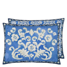 Load image into Gallery viewer, Isolotto Cobalt Cushion, by Designers Guild