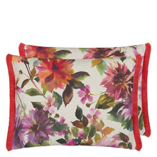 Load image into Gallery viewer, Designers Guild Manchu Fuchsia Outdoor Cushion