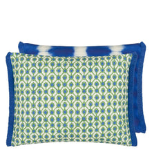 Load image into Gallery viewer, Designers Guild Jaal Emerald Outdoor Cushion