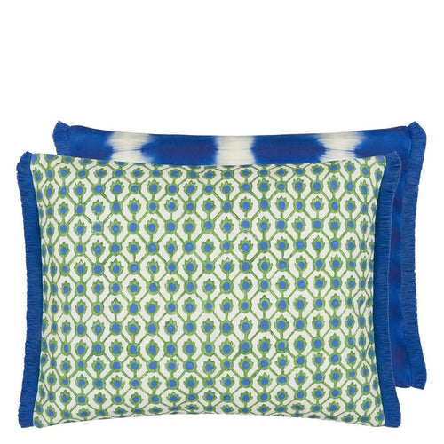Designers Guild Jaal Emerald Outdoor Cushion
