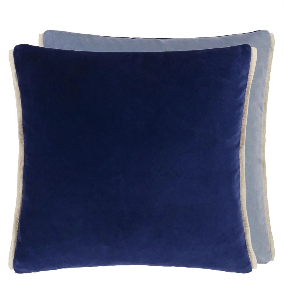 Varese Cerulean & Sky Cushion, by Designers Guild