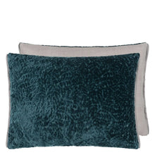 Load image into Gallery viewer, Designers Guild Cartouche Teal Cushion