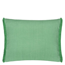 Load image into Gallery viewer, Designers Guild Isabella Embroidered Fuchsia Cushion Reverse